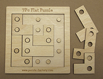 7 Piece Flat Puzzle