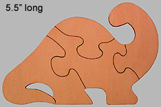 Brontosaurus 4pc