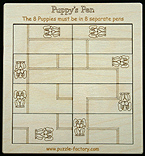 Puppy's Pen Puzzle