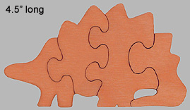 Stegosaurus 4pc