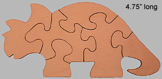 Triceratops 6pc